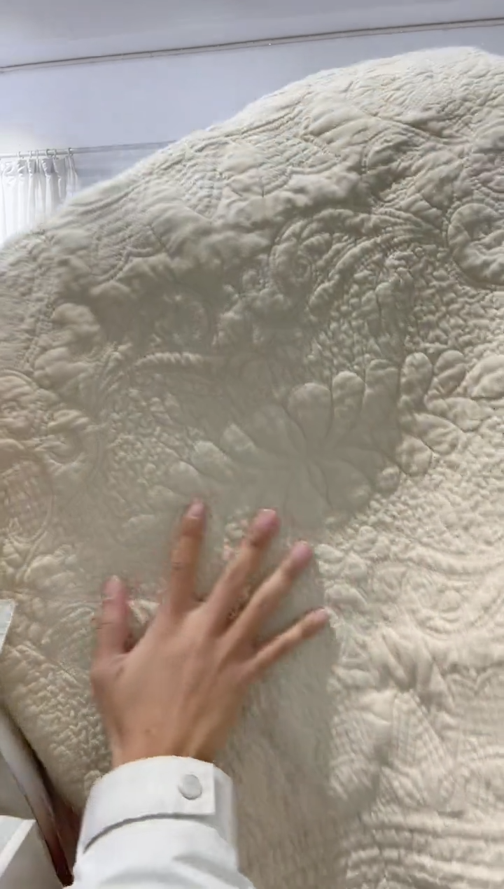 棉190*190纯棉床盖78号微瑕