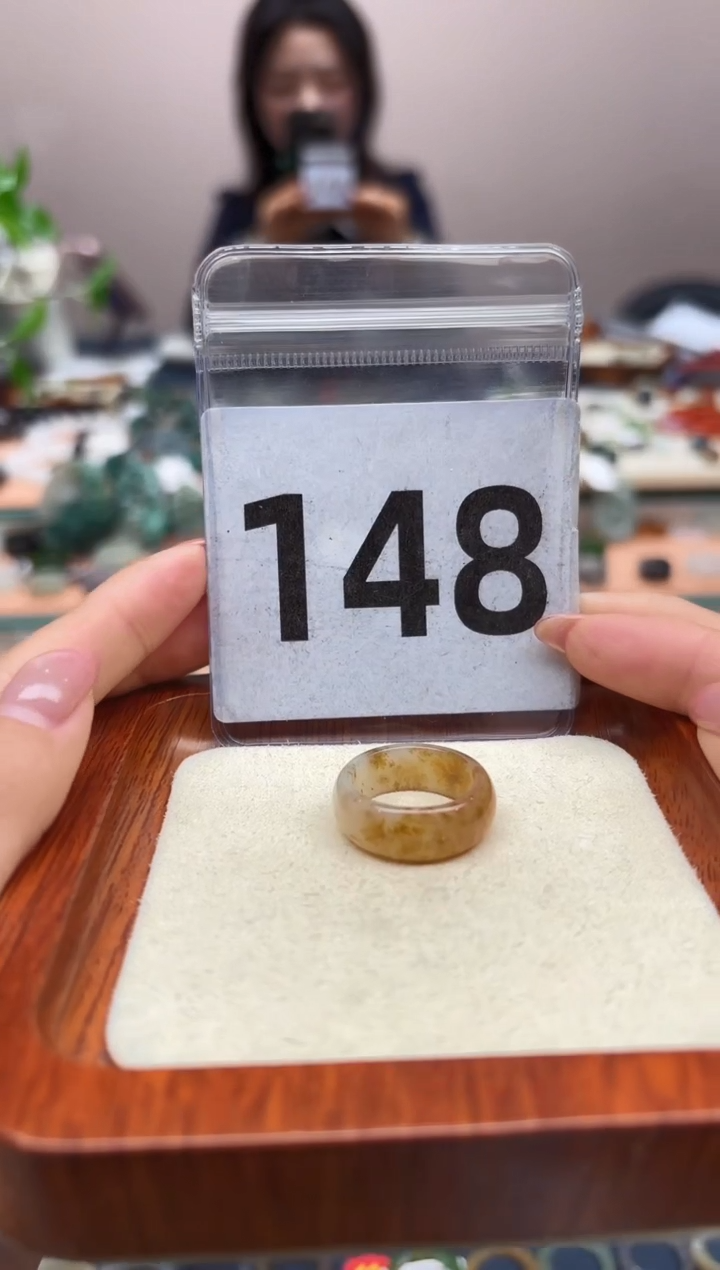 【闪购商品】和田玉戒指未镶嵌14号