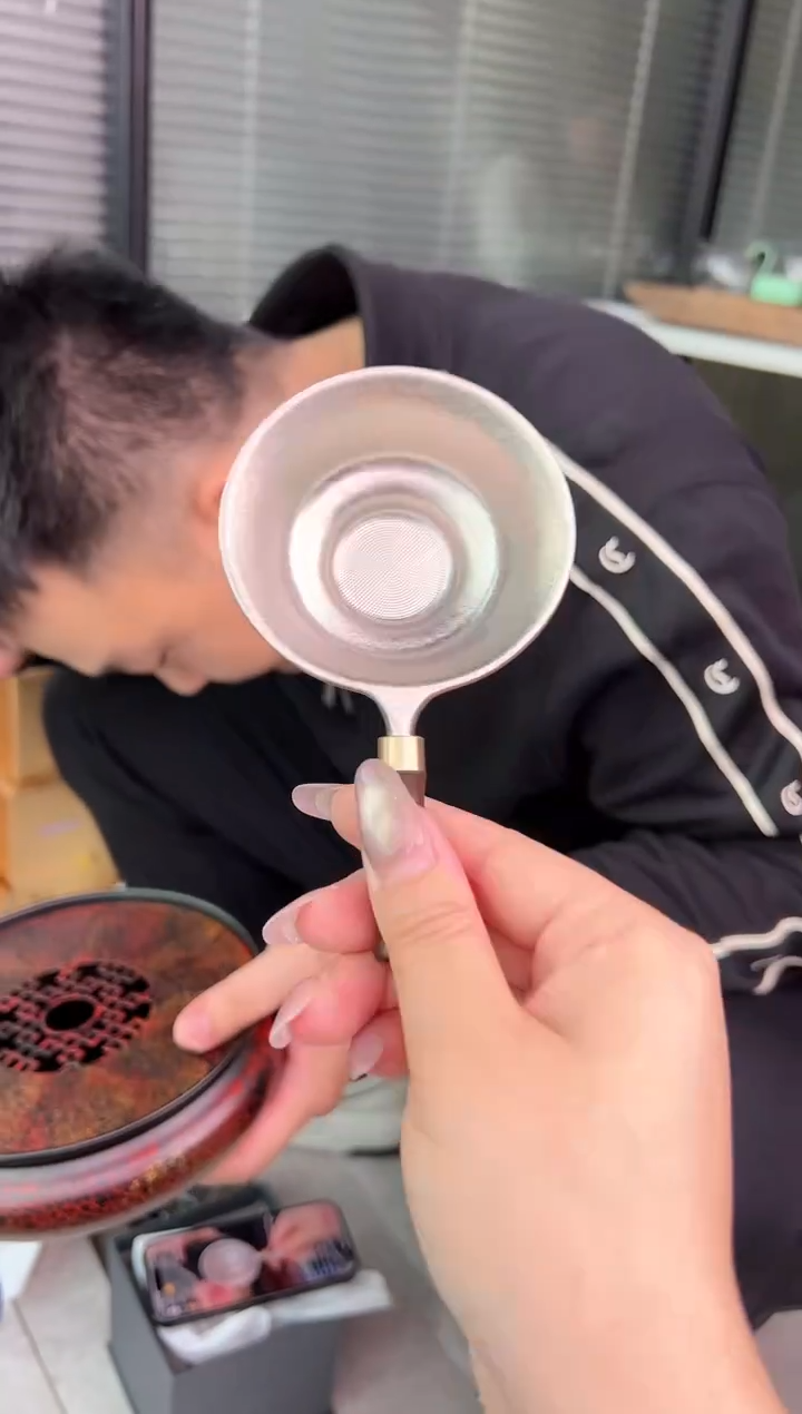 纯钛茶漏冰晶               