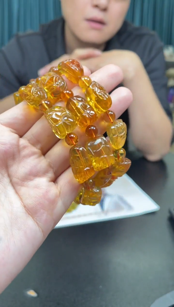 【闪购商品】琥珀手链未镶嵌-05HDJT0141960多样性发其一
