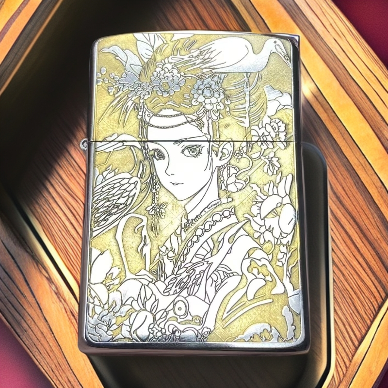 典藏款 白镍版花旦煤油机2（配官方礼盒证书裸机）