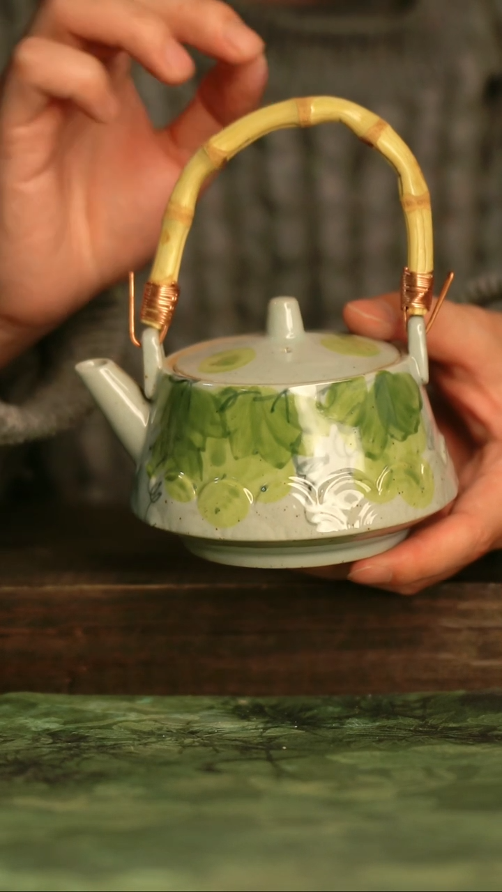 手工手绘瓷器青诗集手工手绘瓷器