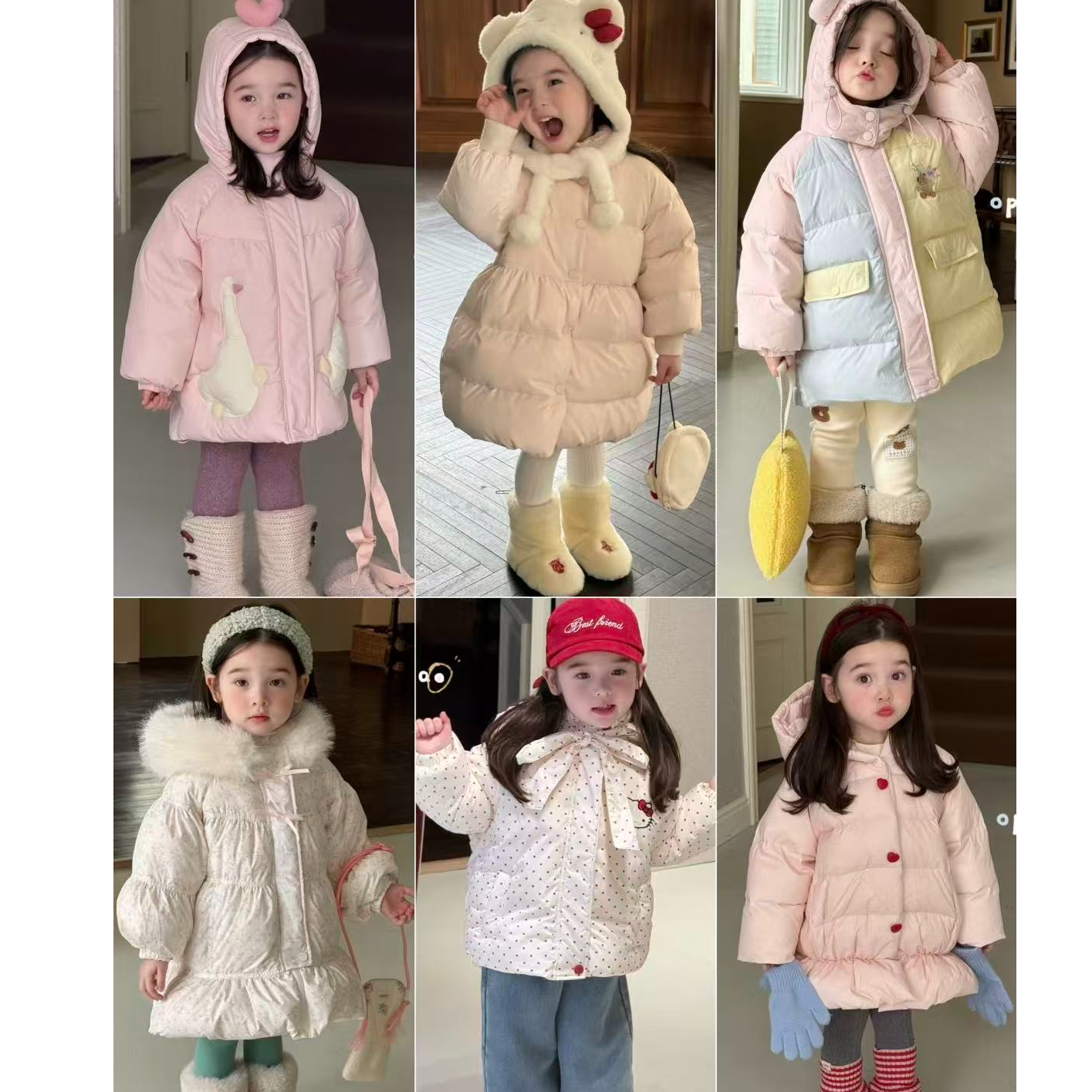 【A201-400】童装女童2025年公主裙小童洋气吊带连衣裙棉衣外套