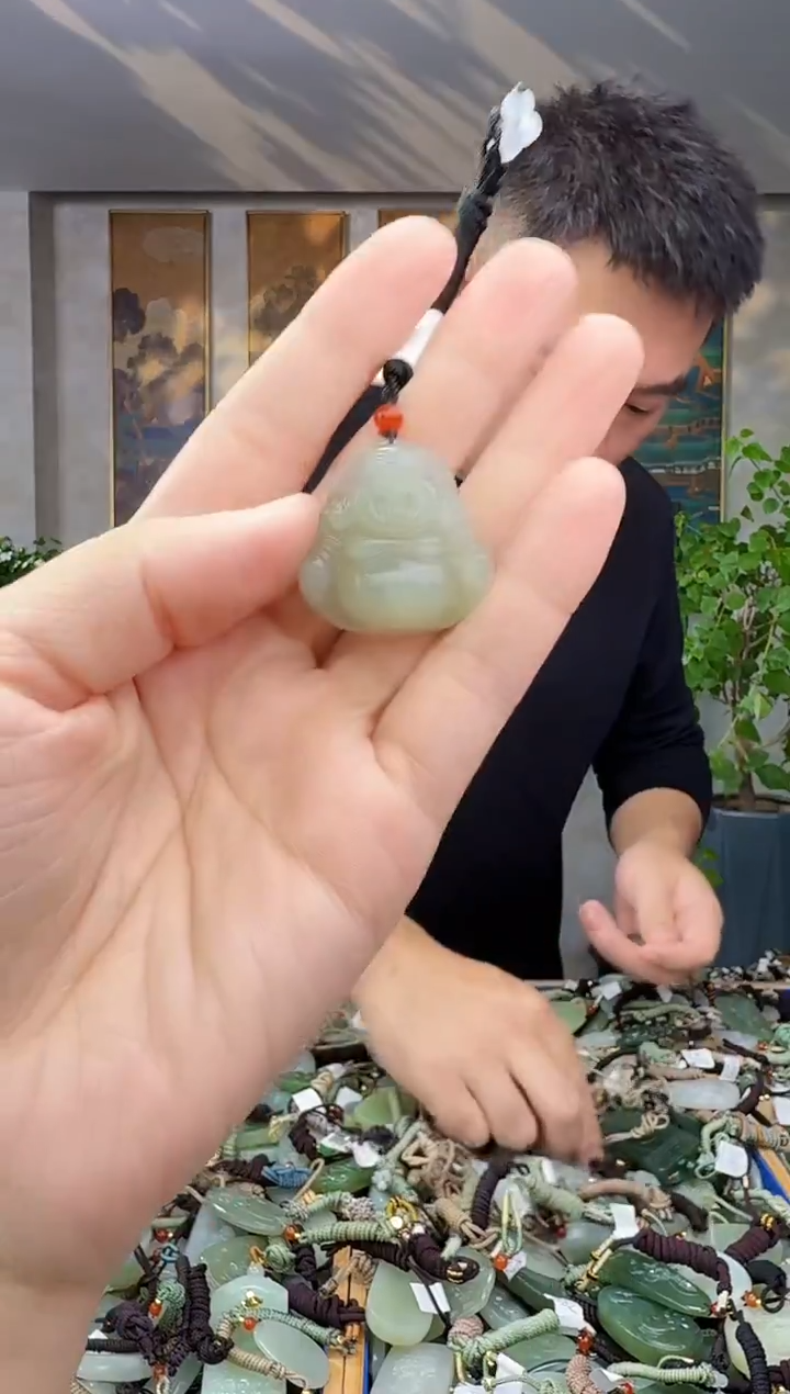 未镶嵌和田玉挂件拍一发一