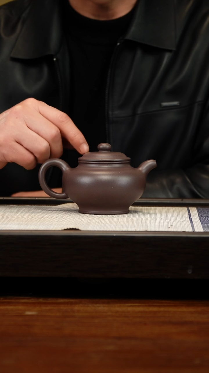 茶壶紫砂四底掇只