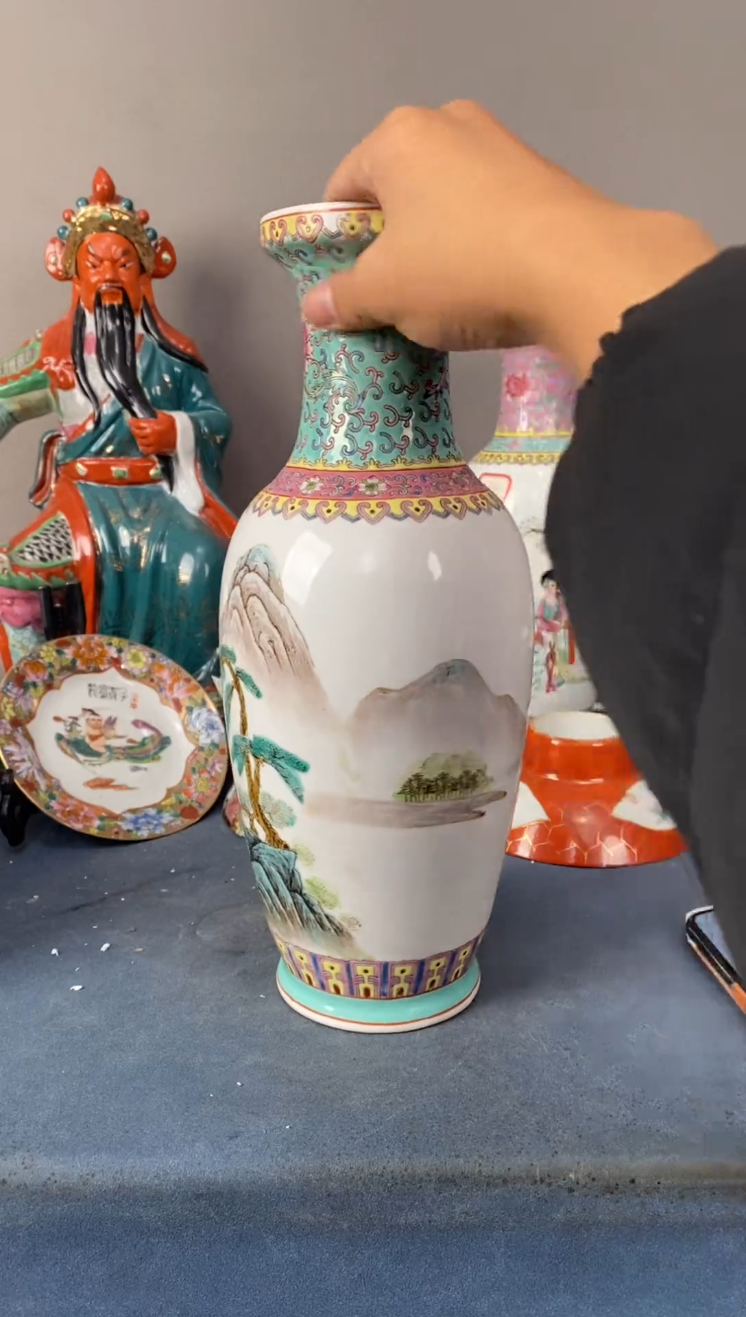 摆件陶567老厂瓷微瑕慎拍（已开价）