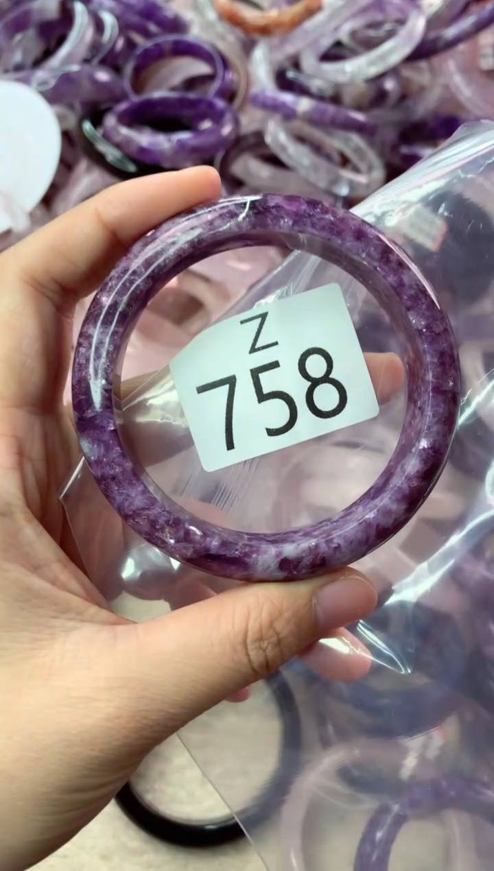 未镶嵌手镯水晶Z758-61