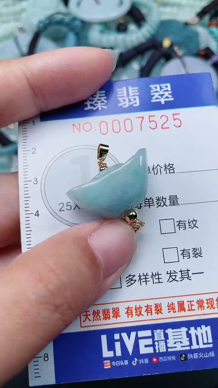 颈饰未镶嵌翡翠.0007525