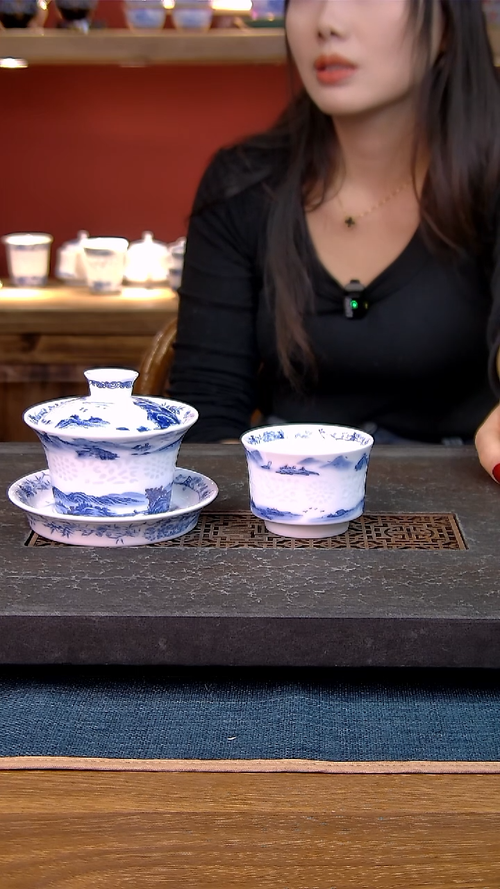 简装家用款2件套 白瓷陶瓷茶具