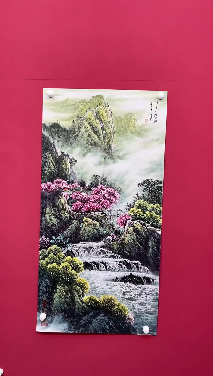 【闪购商品】国画吴-四尺山水/无框/W