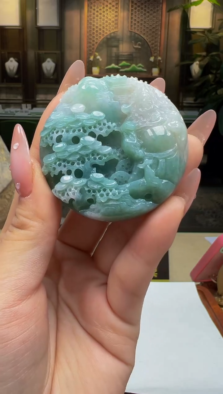 【闪购商品】定制翡翠未镶嵌D2025-1-23-7