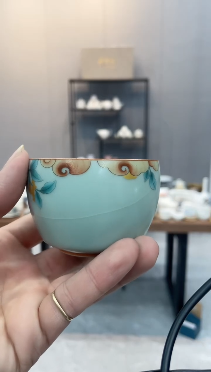 【闪购商品】【瓷心匠物】直播间福利专款青汝桂枝马蹄杯