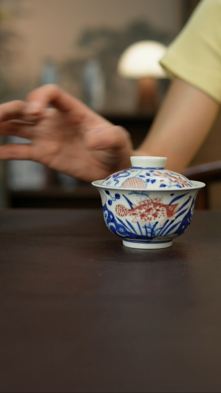 景德镇陶瓷杯碗柴烧多人10132