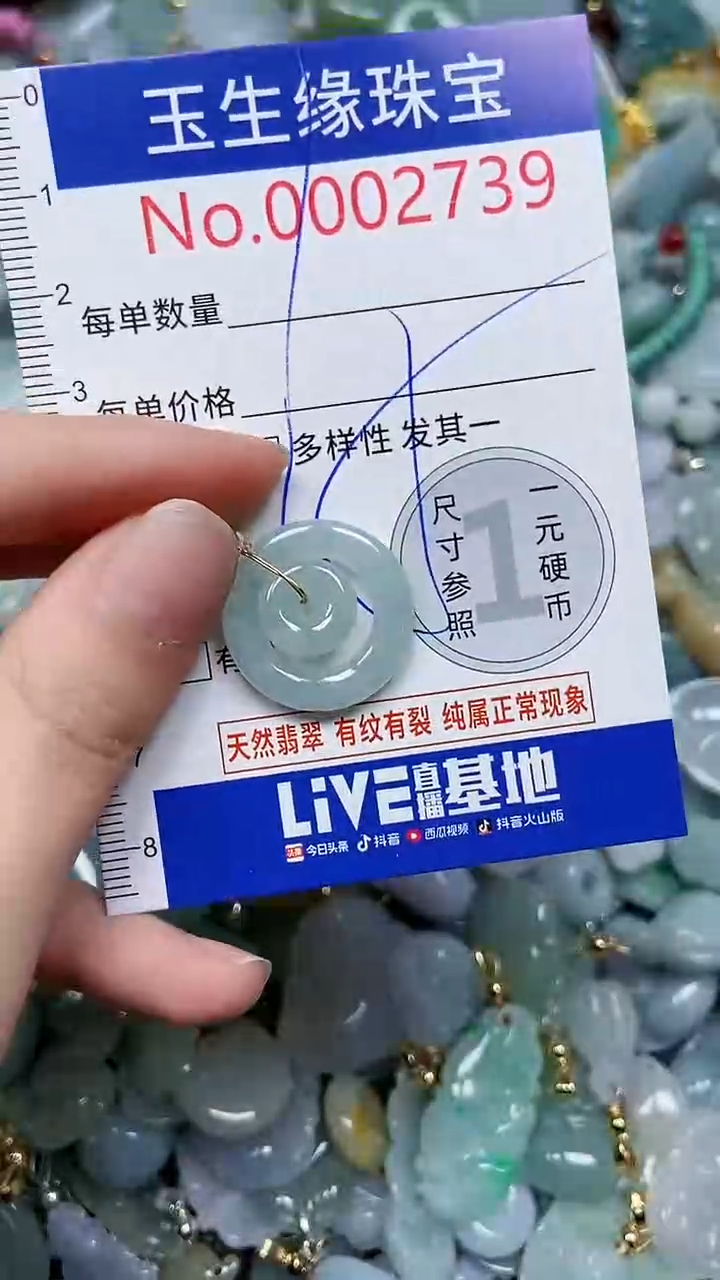 【闪购商品】翡翠颈饰未镶嵌闪购00002739