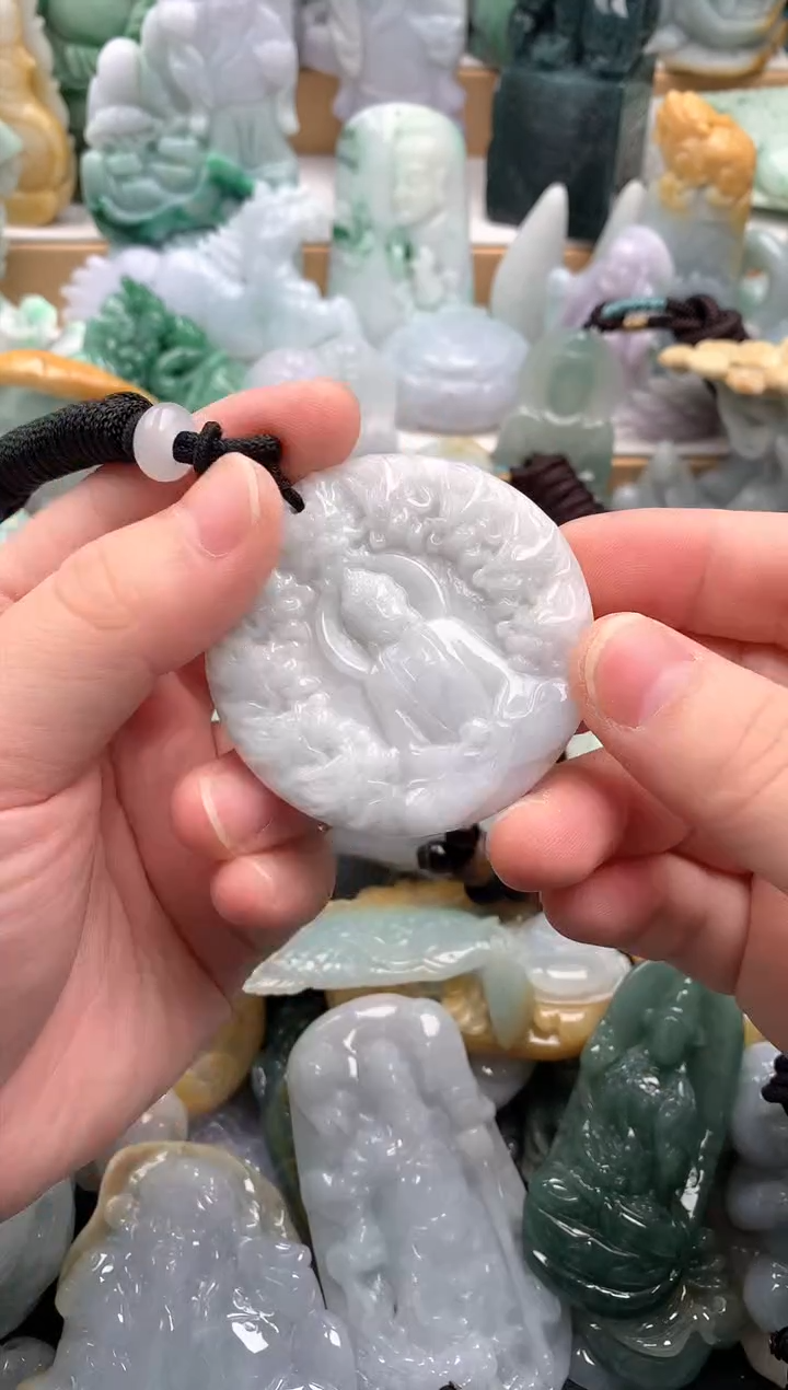 吊坠(不含链)未镶嵌翡翠1