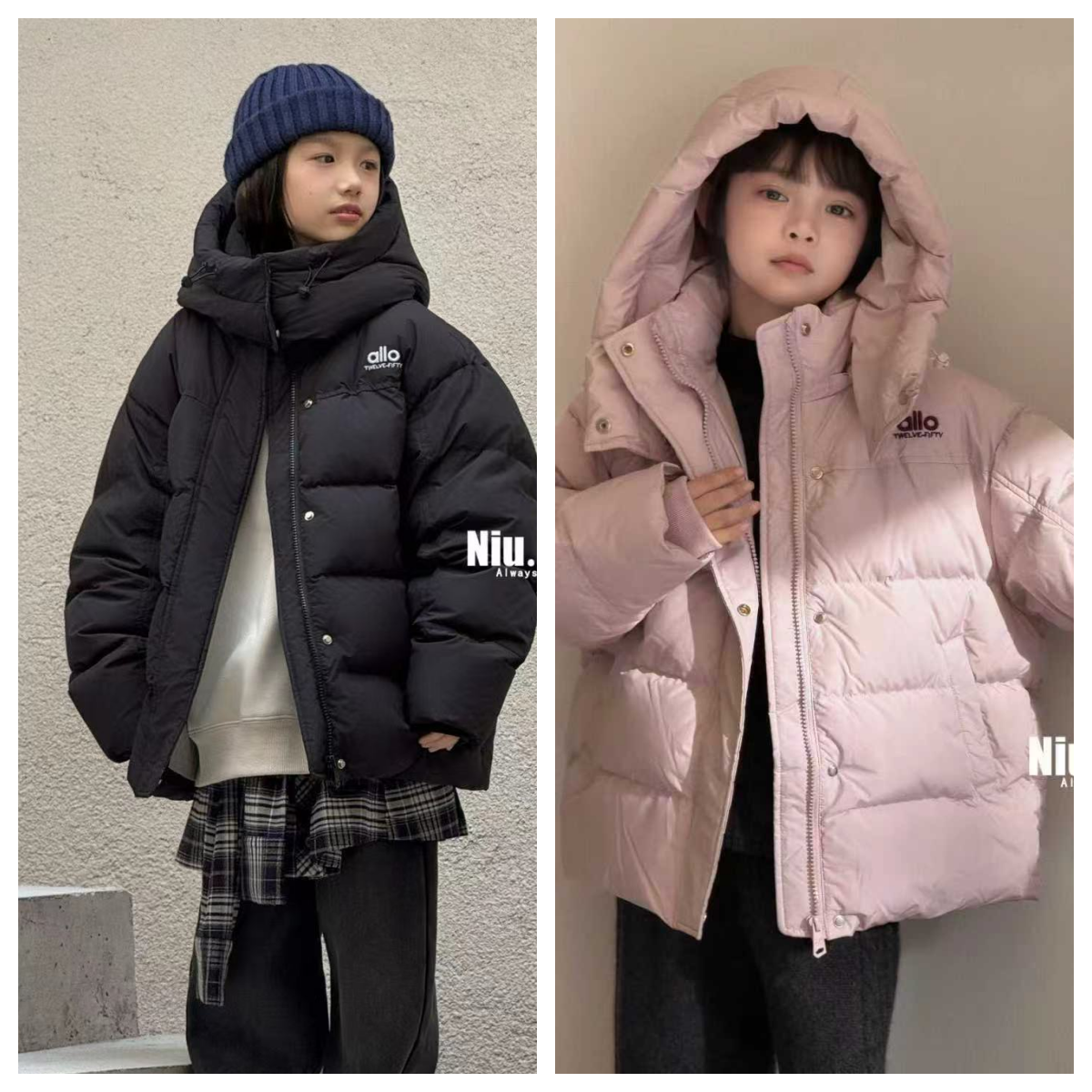 儿童羽绒服2025新款中大童韩版白鸭绒羽绒外套潮冬装新款