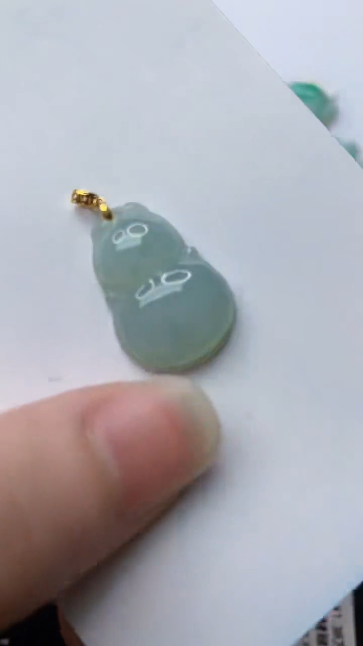 【闪购商品】翡翠颈饰18K金镶嵌32........