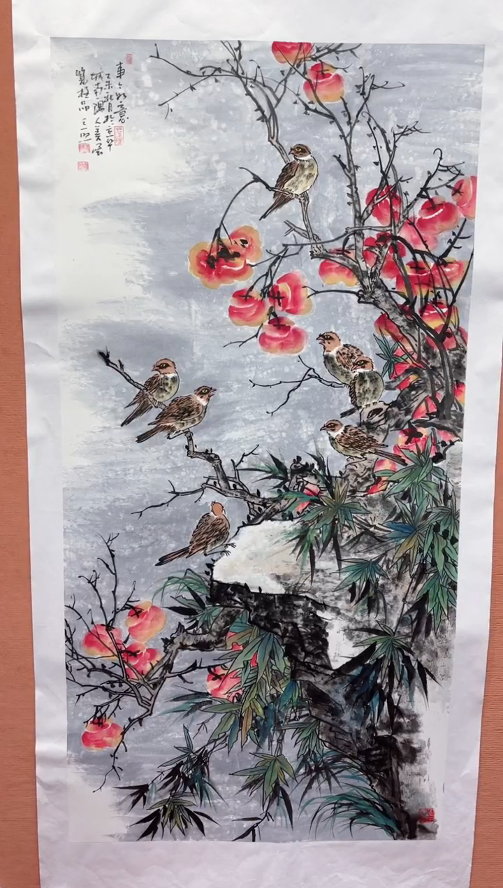 国画师立照老师国画作品