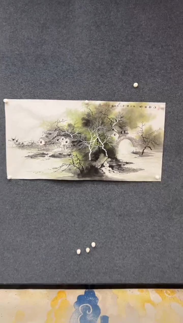 【闪购商品】国画1.31-王夫怀-4尺山水-021