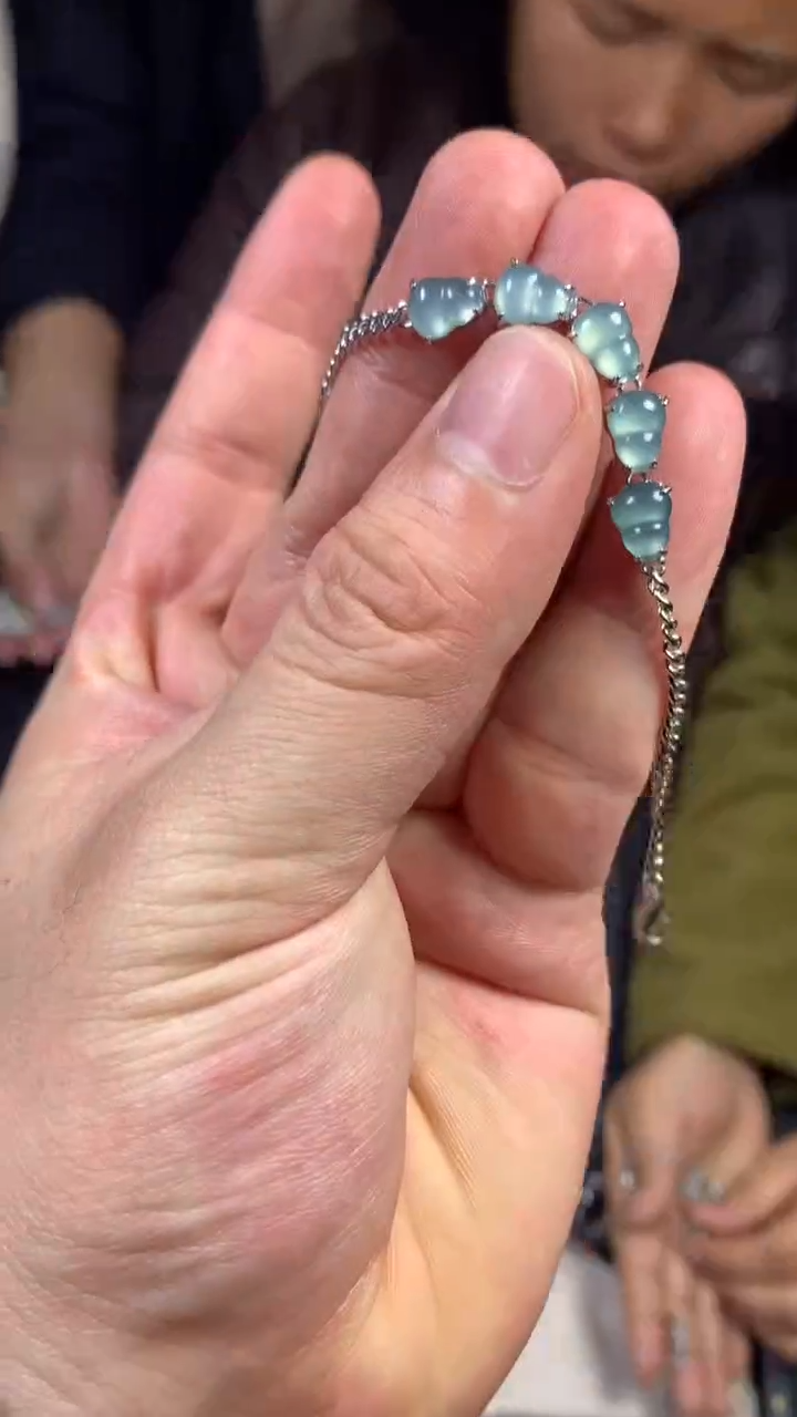 【闪购商品】翡翠手链未镶嵌0984701146/多样性发一