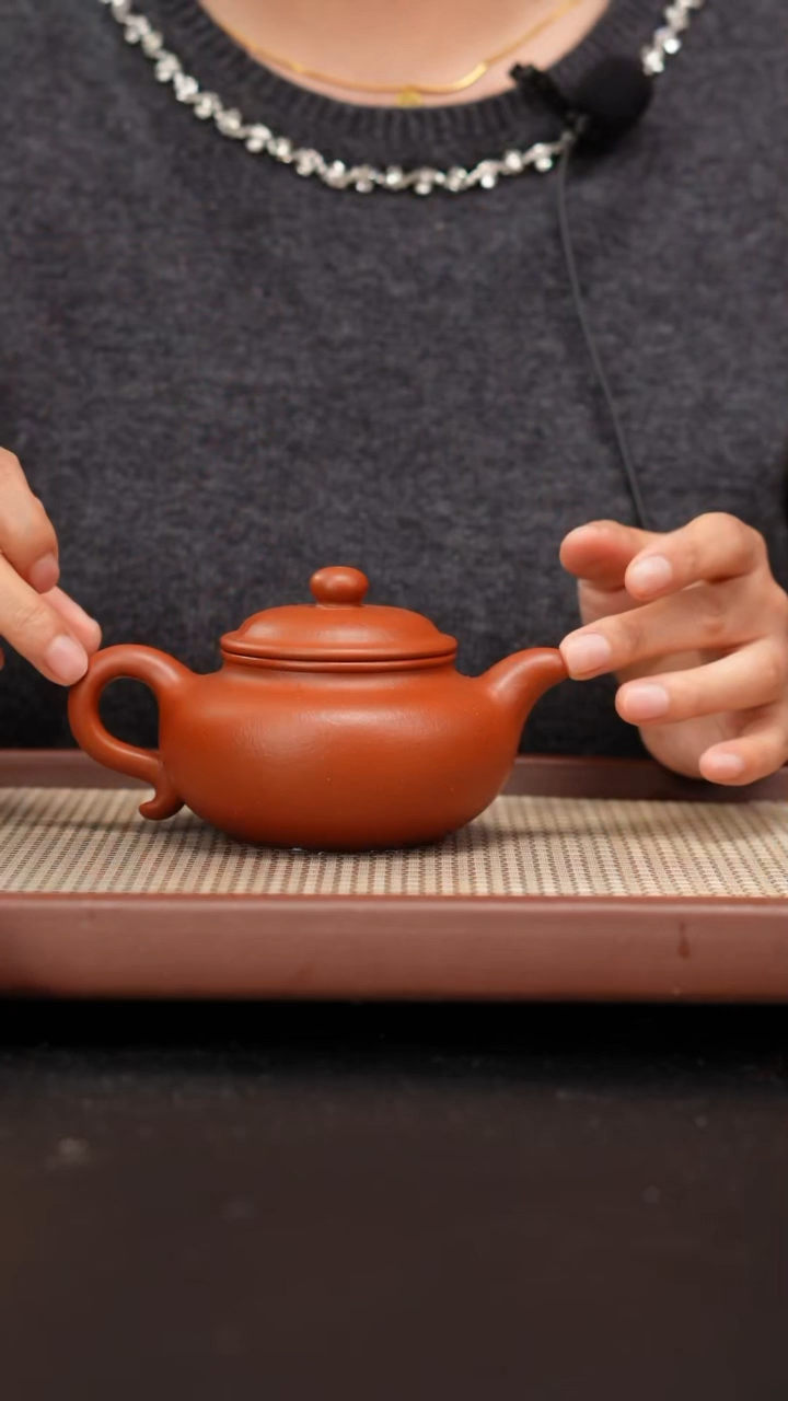 【闪购商品】紫砂茶壶全手工黄龙山朱泥仿古230