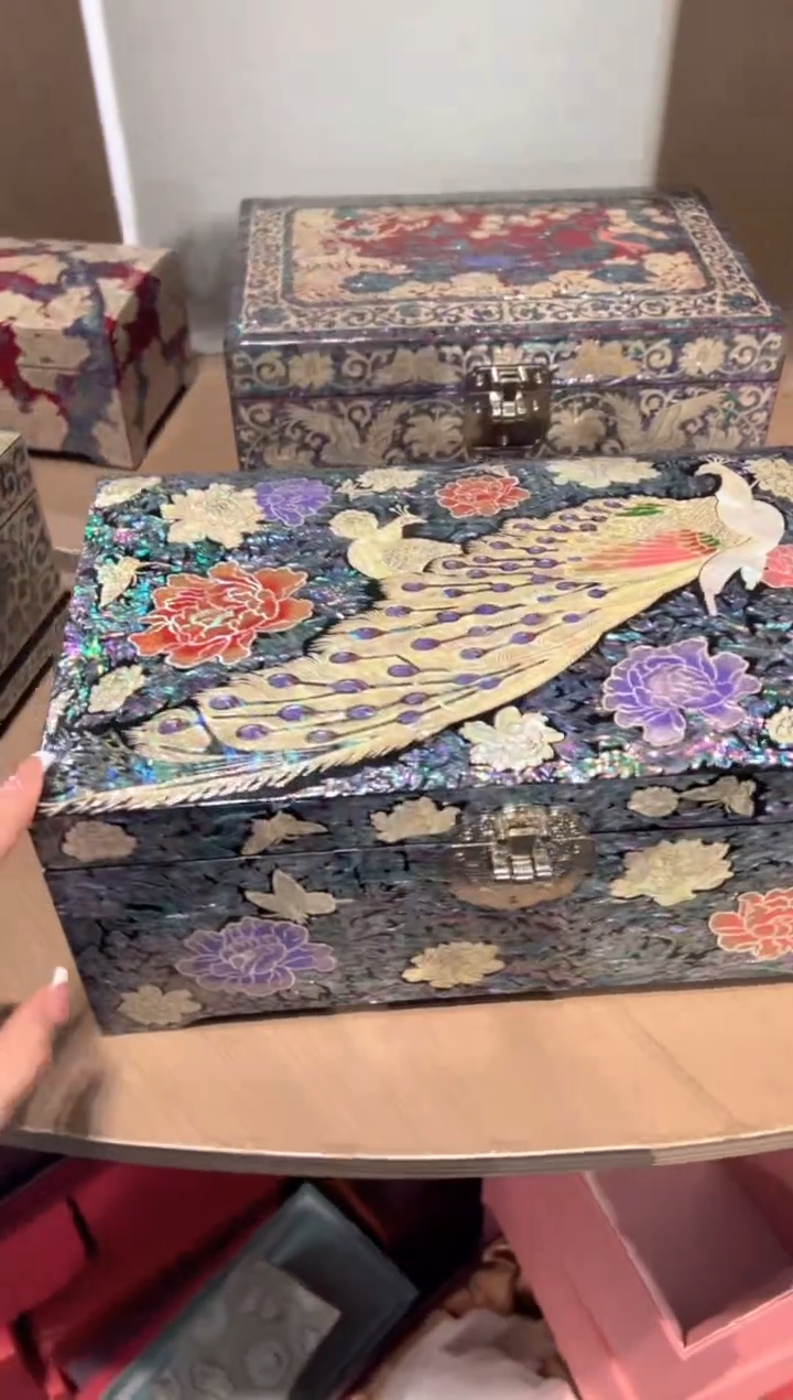 【闪购商品】全满贝弘贝雅螺钿漆器文化馆  