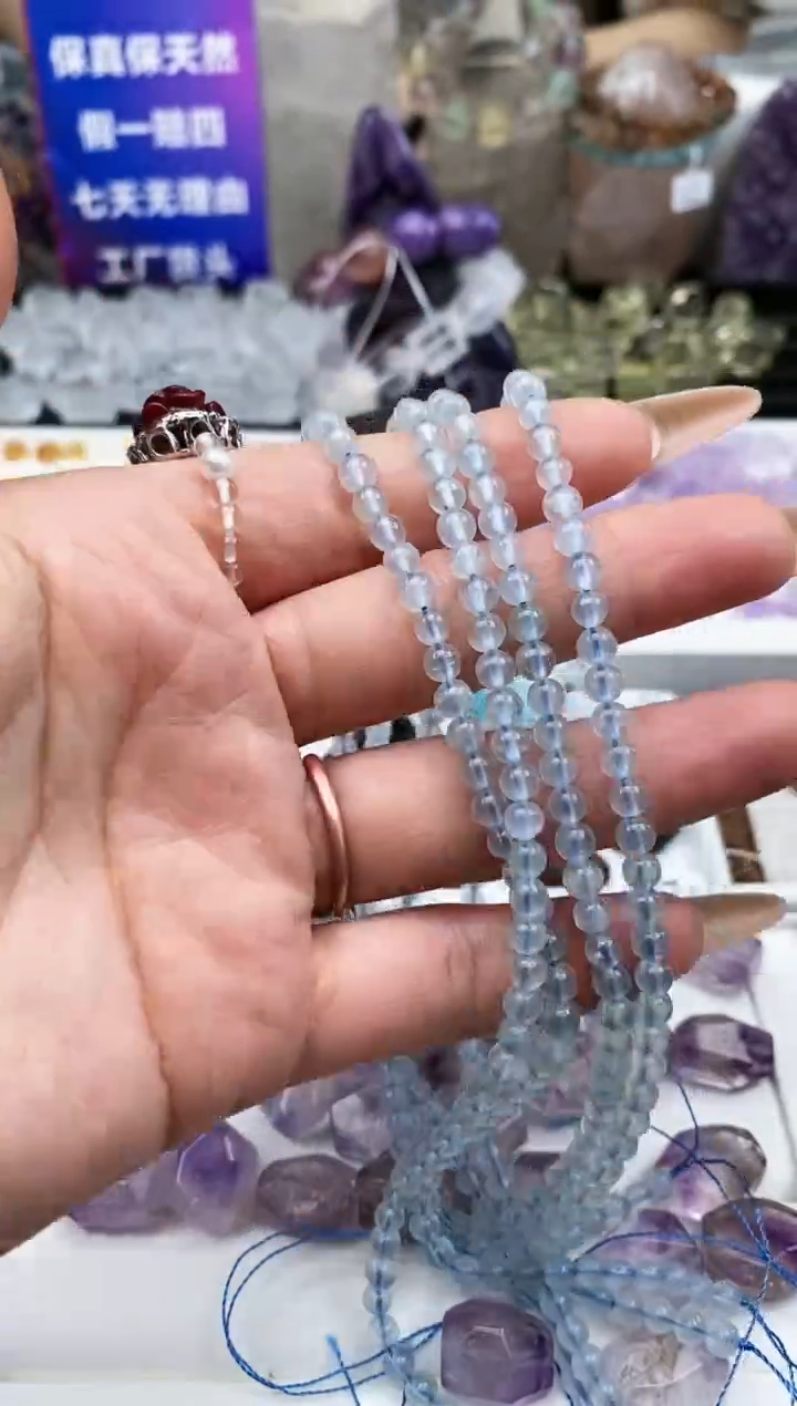 【闪购商品】月光石颈饰未镶嵌95a多样性发其一/1.27/1个