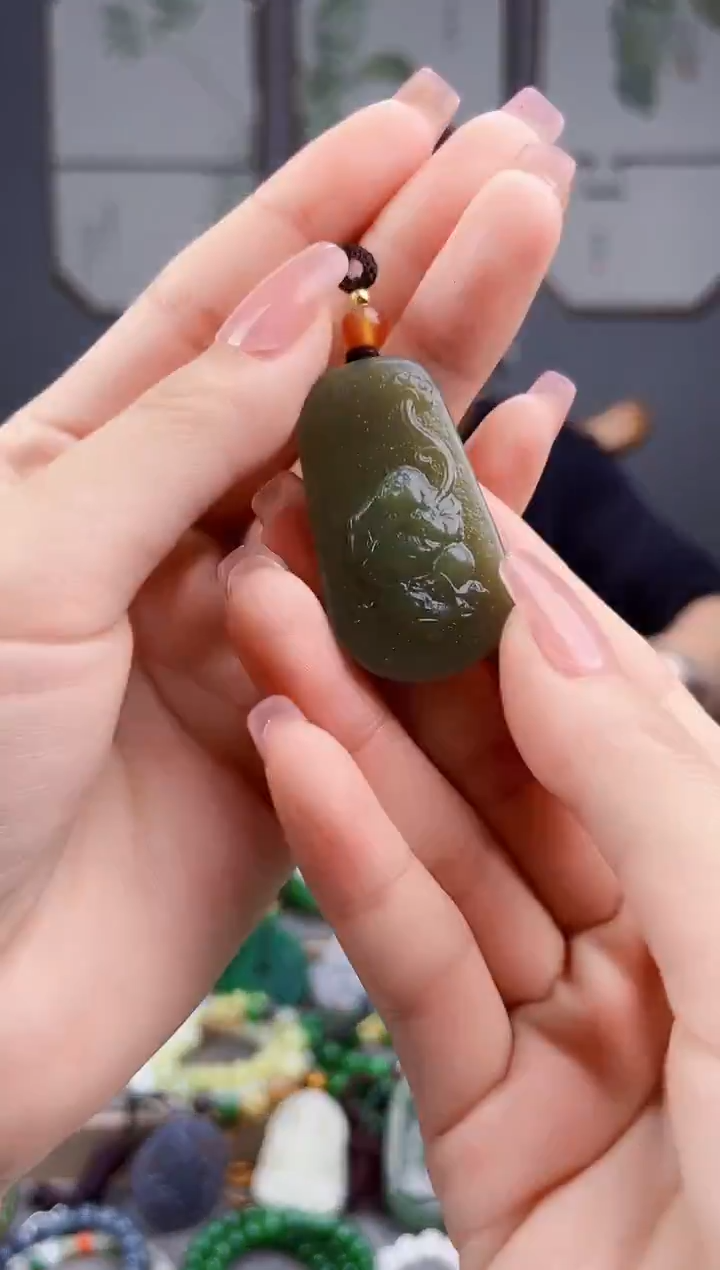 颈饰未镶嵌和田玉多样性发货拍一发一