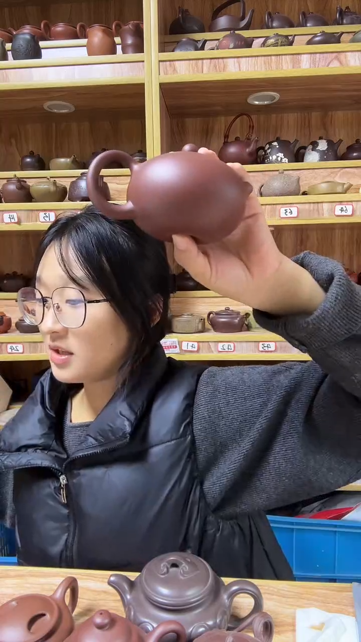 茶壶紫砂紫红泥300cc左右西施