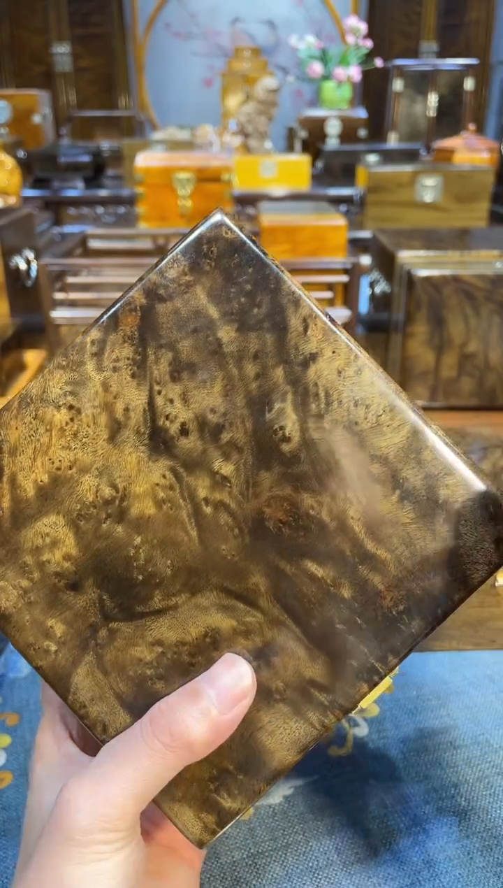 乌木类成套家具瘤疤首饰盒 s1