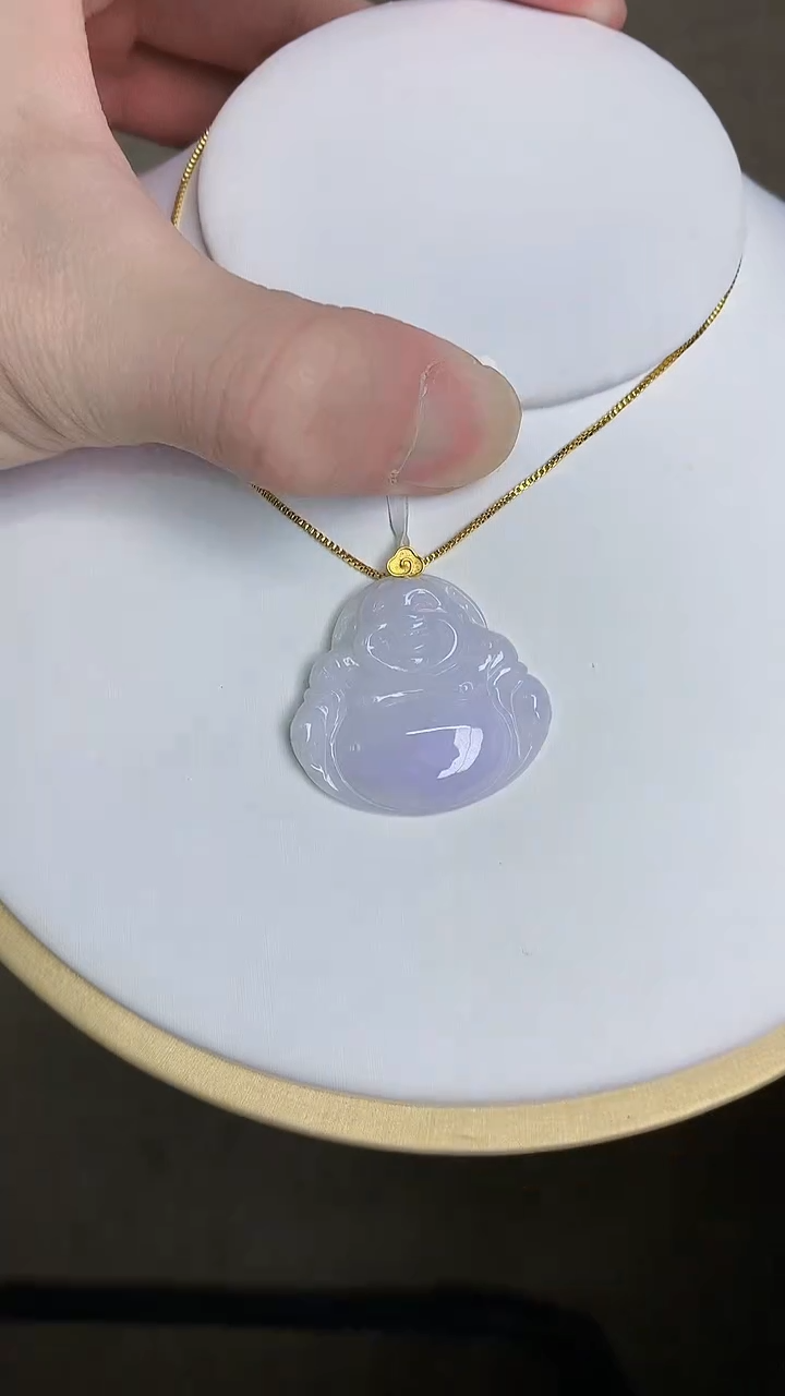 【闪购商品】翡翠颈饰18K金镶嵌135684865