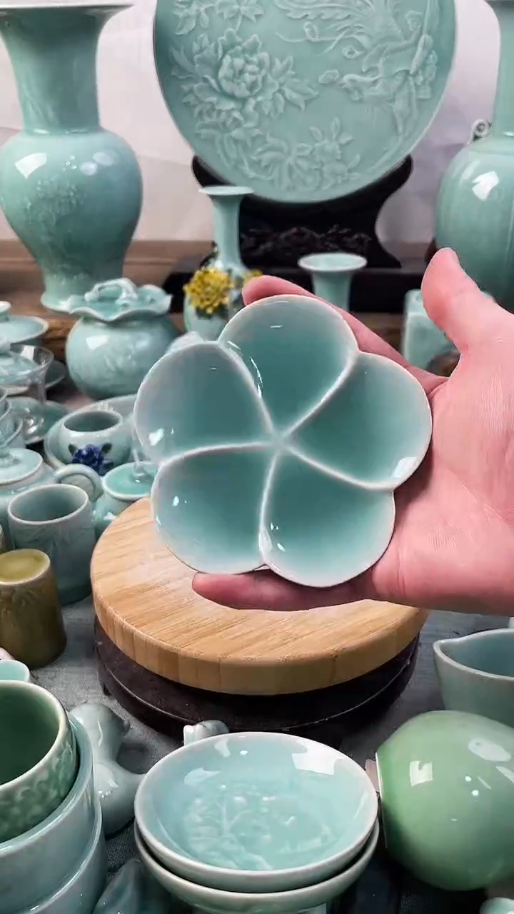 【闪购商品】特价福利 微瑕 慧仙青瓷
