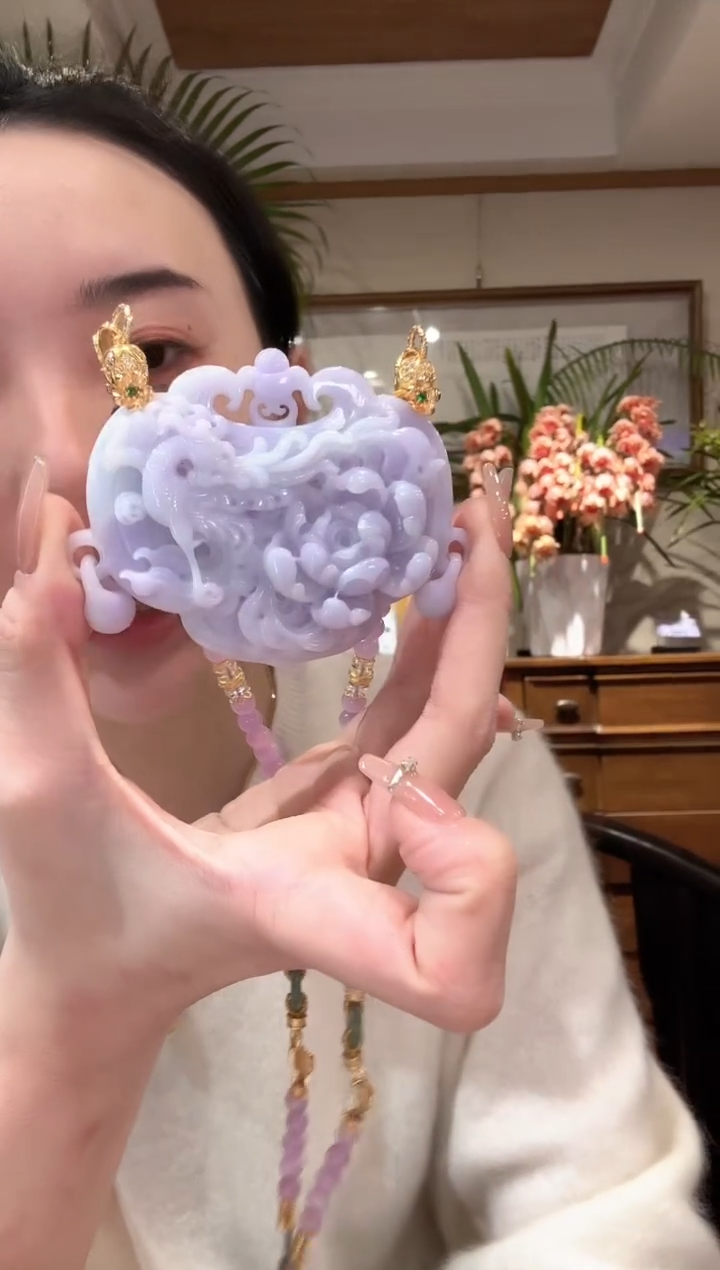 【闪购商品】翡翠颈饰未镶嵌国风