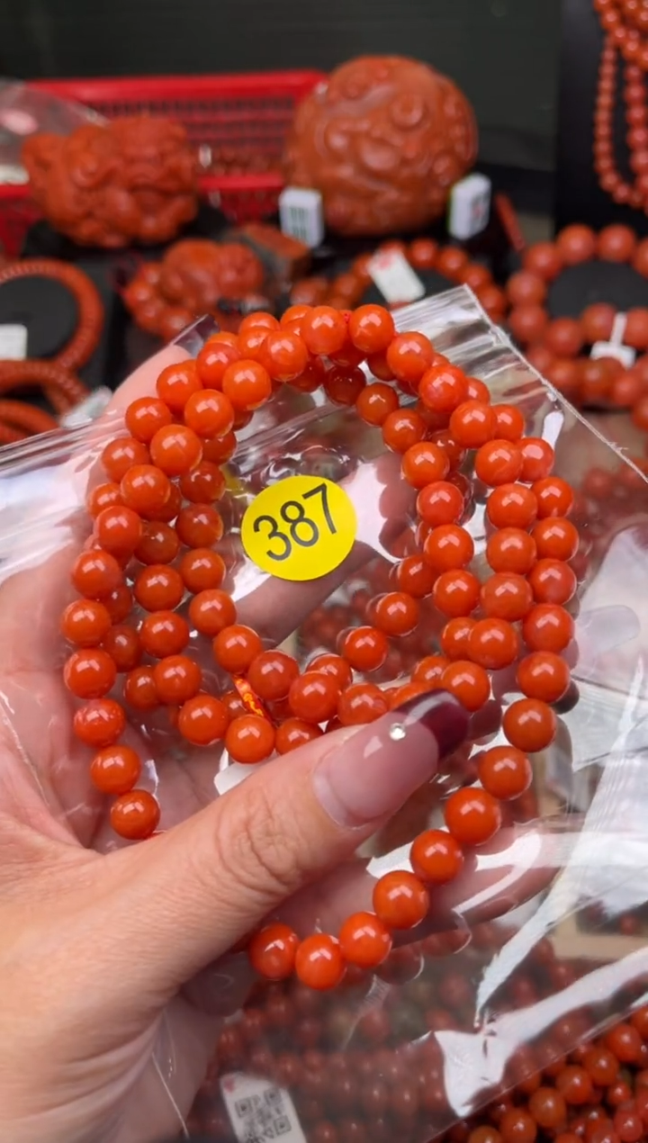 【闪购商品】南红玛瑙珠宝奇石未镶嵌387-8+