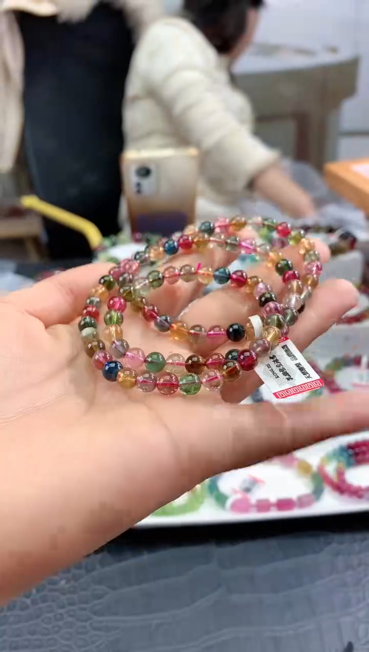 【闪购商品】碧玺手链未镶嵌多样性发一条