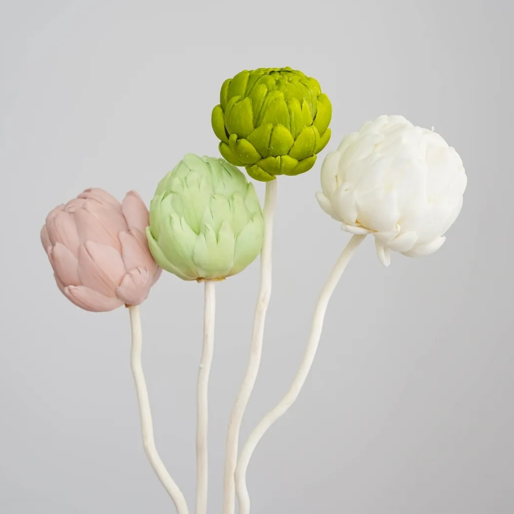 【那些花儿】永生洋蓟 精品家居插花装饰花束简约造型真花永生花