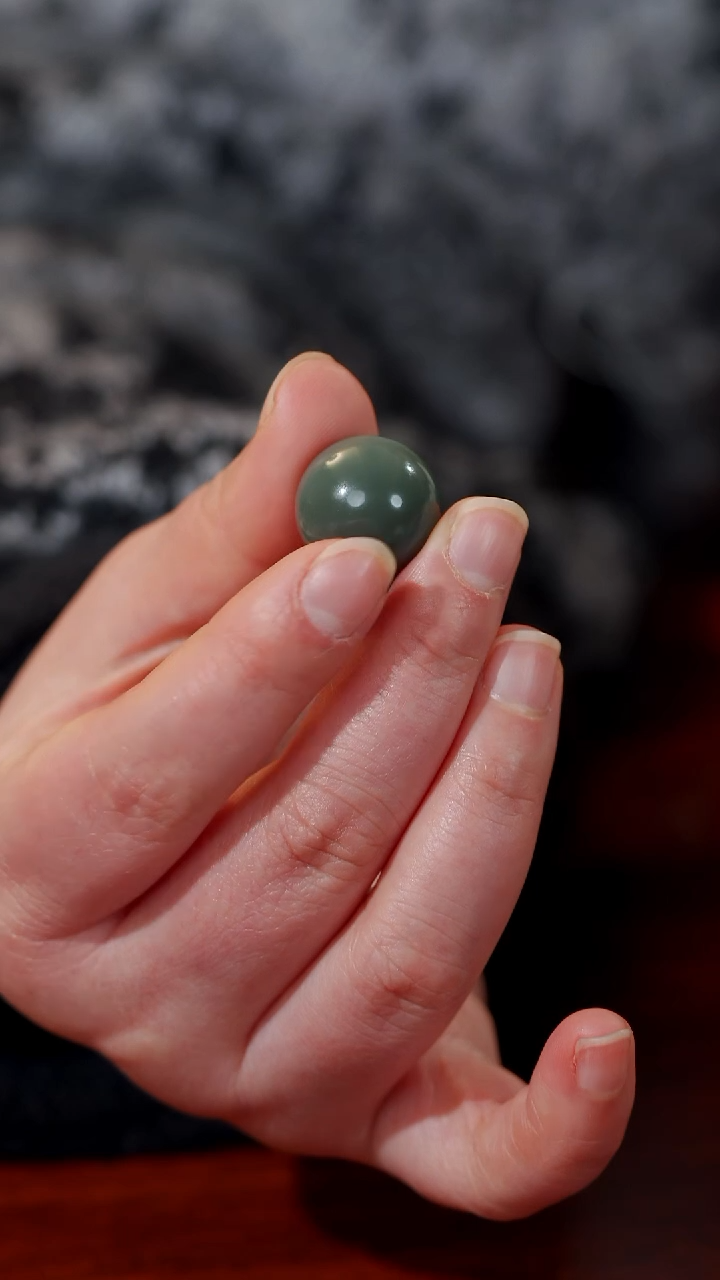 【闪购商品】和田玉颈饰未镶嵌21卡18单珠