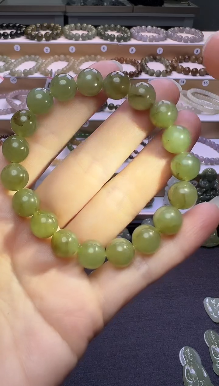 颈饰未镶嵌和田玉269号链接卡10mm