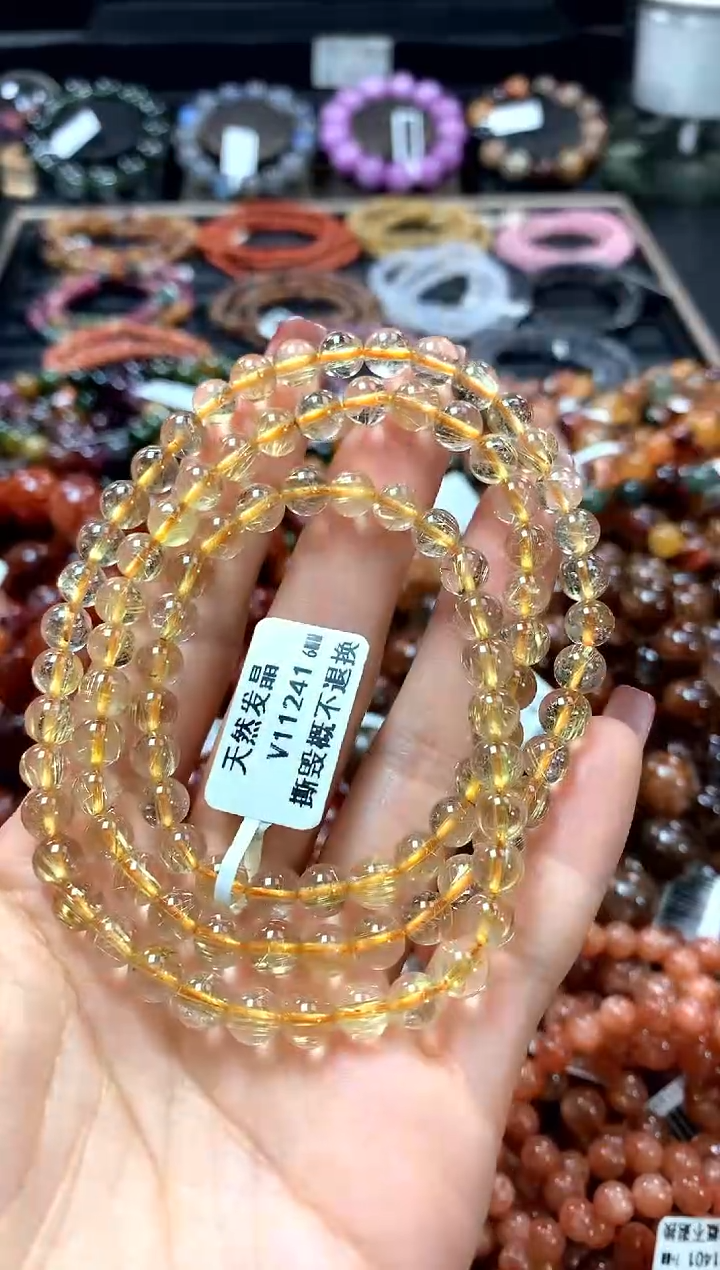 【闪购商品】水晶手串未镶嵌6*******