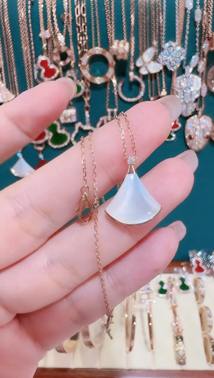 套链钻石18K金镶嵌套链