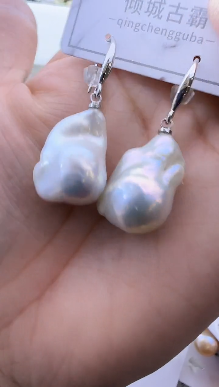 【闪购商品】淡水珍珠耳饰未镶嵌906