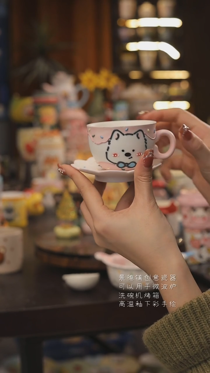 景德镇釉下彩绘设计师款式陶瓷