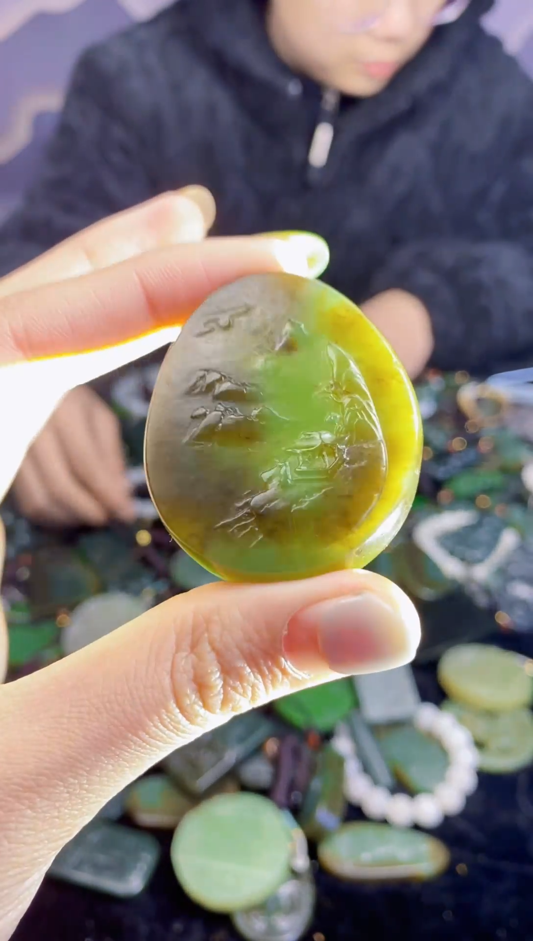 颈饰未镶嵌和田玉1