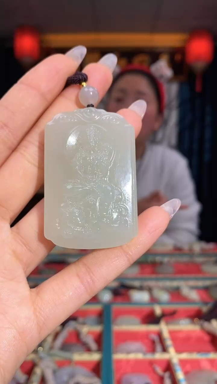 【闪购商品】和田玉颈饰未镶嵌普贤