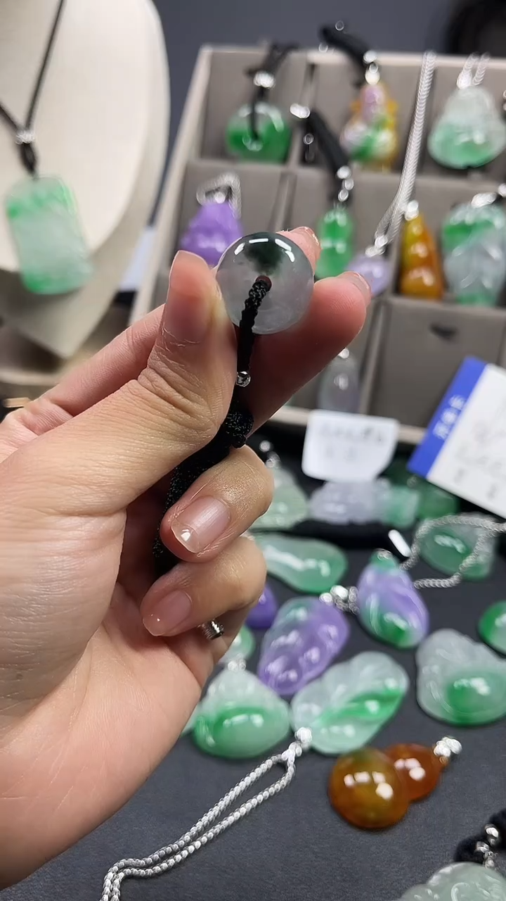 颈饰未镶嵌翡翠  所见即所得 一图一物