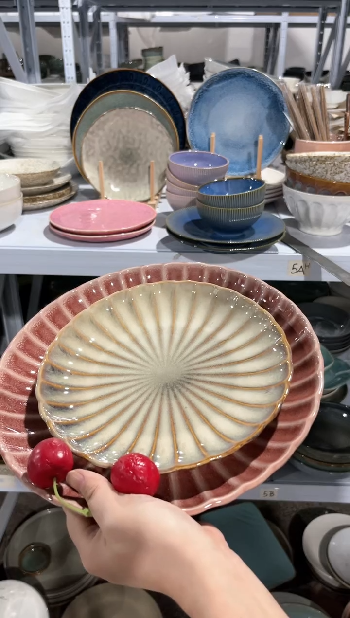 【闪购商品】瓷片外贸尾货瑕疵满20包邮X2 大小盘