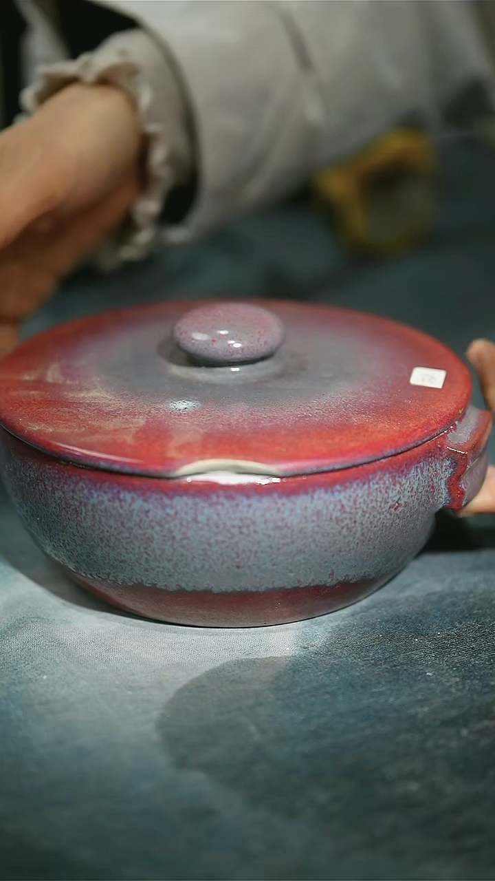 【闪购商品】碗浪鬼家釉绘柴烧