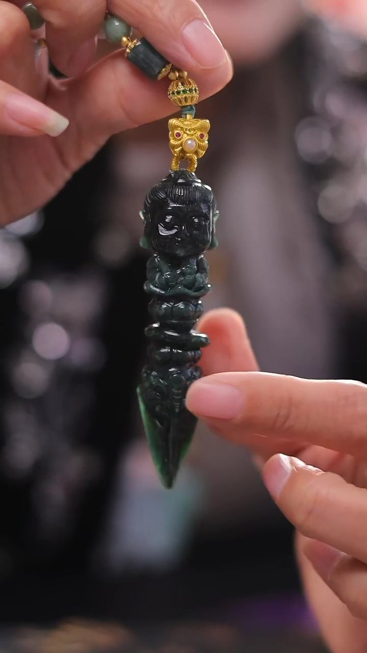 【闪购商品】翡翠颈饰未镶嵌24小时内发货质保A货