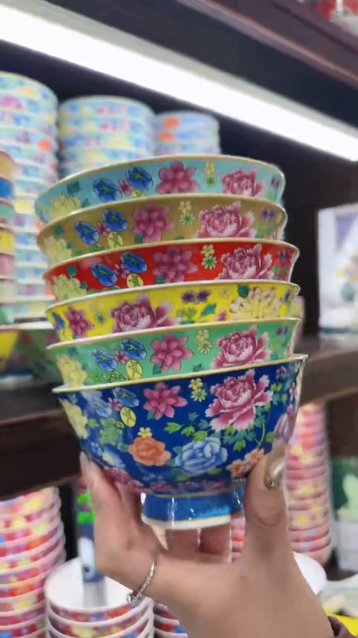 【闪购商品】瓷片5英寸饭碗6个景德镇陶瓷