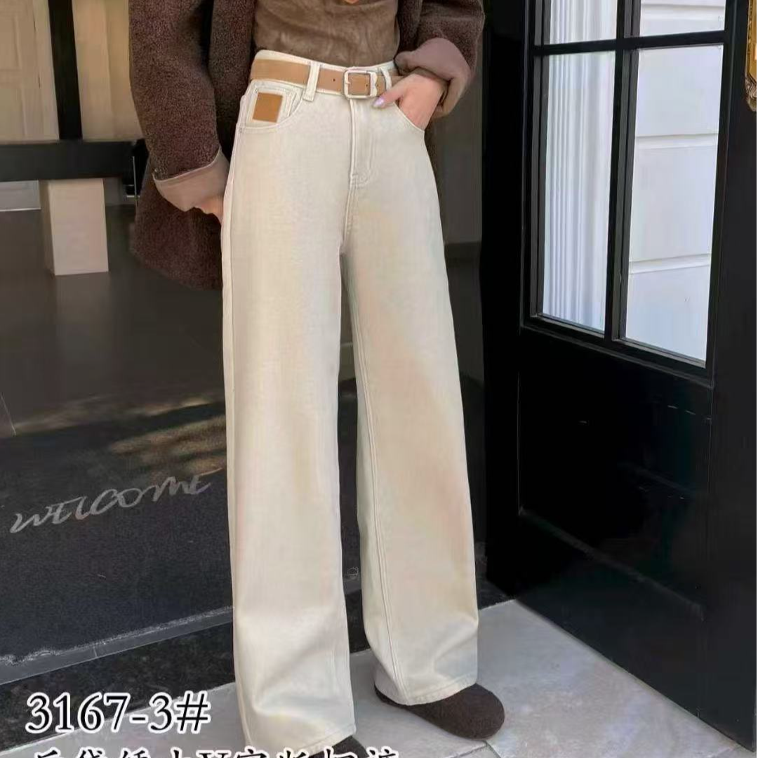 1228-16   女士秋冬百搭时尚气质显瘦牛仔裤  LD  3167-3